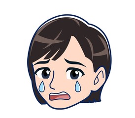 Beautiful woman in a green cardigan