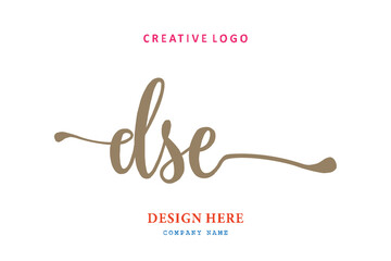 DSE lettering logo is simple, easy to understand and authoritativePrint