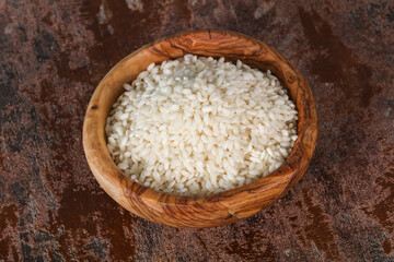 Arborio rice for Italian risotto