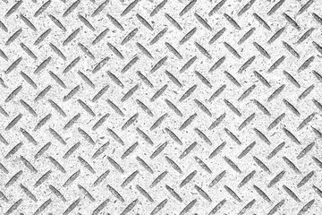 Diamond pattern cement floor tile texture and seamless background