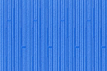 Modern blue stone wall with stripes texture and seamless background