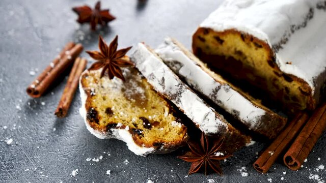 stollen fruit- fruit cake for christmas