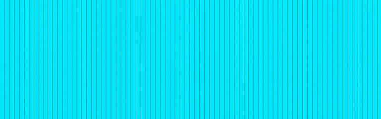 Panorama of Pastel blue Corrugated metal background and texture surface or galvanize steel