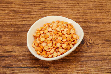 Dry peas for cooking