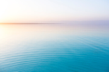 Fototapeta premium Water surface of the Dead Sea. Jordan