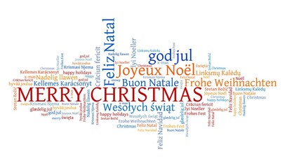 Christmas wishes languages