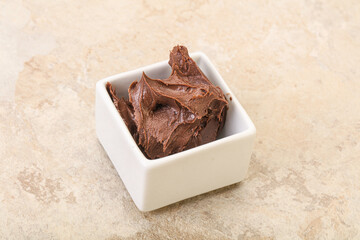 Chocolate spread with nazelnut