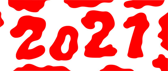 2021 Red cow character