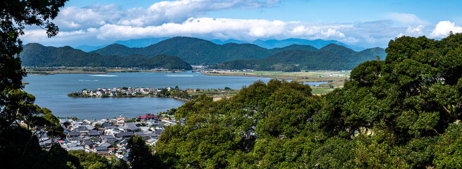 安土城の風景