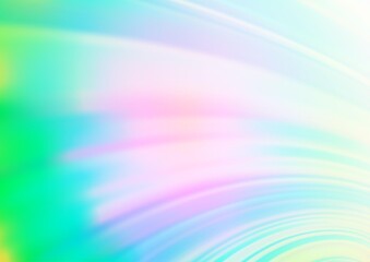 Obraz premium Light Multicolor, Rainbow vector blurred shine abstract background.