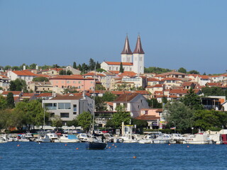 Fototapeta na wymiar Kirche von Medulin, Istrien, Kroatien
