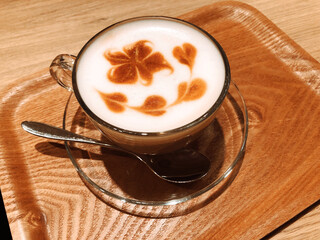 cup of cappuccino