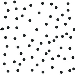 Seamless vector polka dots pattern. 10 eps background for design, fabric, textile, cover, wrapping.