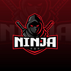 ninja mascot esport logo