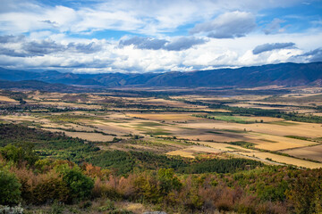 landscape with mountains