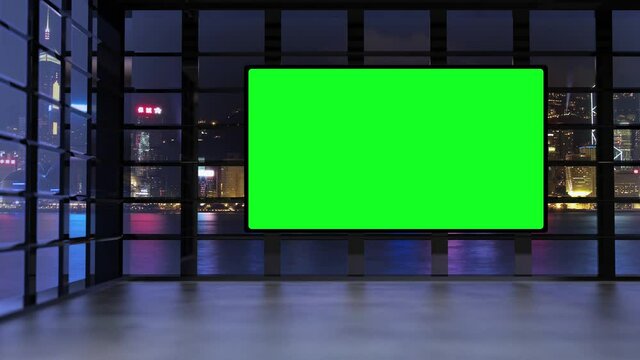 talk show green screen backgrounds