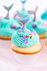 Mermaid cupcakes