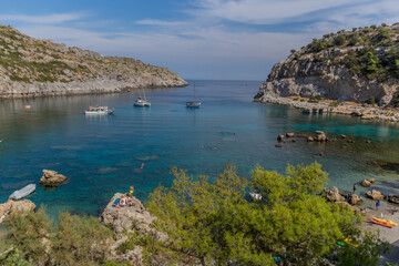 Urlaubsfeeling auf der griechischen Sonneninsel im oestlichen Mittelmeer - Rhodos / Griechenland