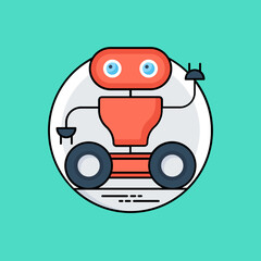 
Futuristic artificial intelligence mechanism robotics technology
