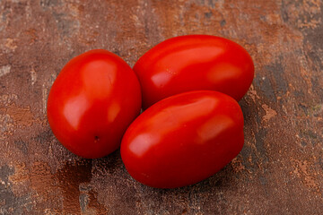 Red bright tasty tomato heap
