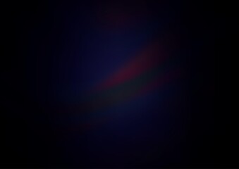 Dark Black vector blurred background.