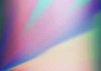 Light BLUE vector glossy bokeh pattern.