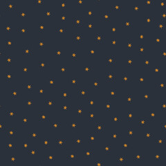 Cute seamless pattern with stars