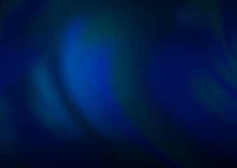 Dark BLUE vector abstract bokeh pattern.