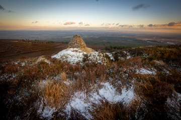 The Stony Man, Ridge of Capard, Slieveblooms, County Laois, Ireland