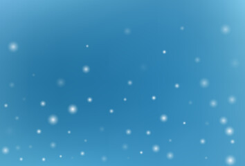 Winter snow background. Falling snowflake.