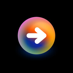 Arrow Forward - App Button