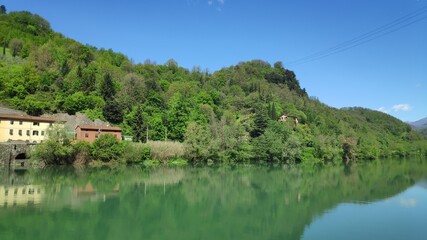 Obraz premium view of the river