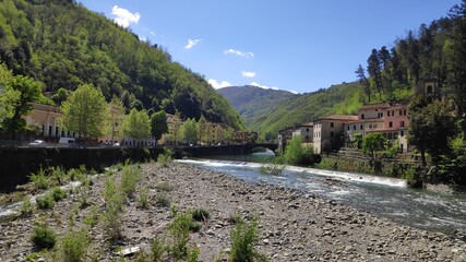 Fototapeta premium river in the mountains
