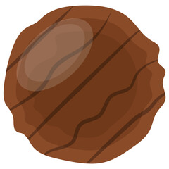 
A flat pan sized sweet dessert with chocolate dipping representing chocolate pan cake 
