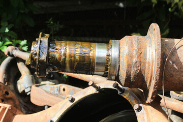 old automotive spare parts,Machine parts