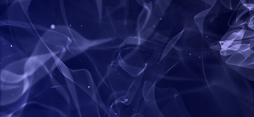 Abstract background simulating cigarette smoke