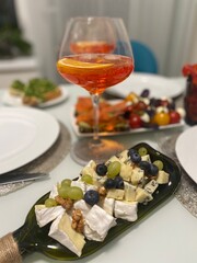 wine and cheese