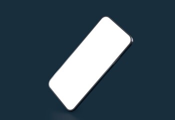 a digital smartphone device mobile phone 3d isolated