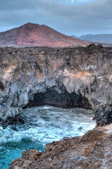 Los Hervideros, Lanzarote, HDR Image