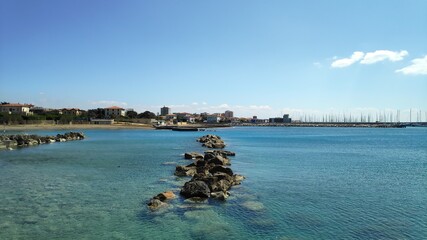 view of the port country