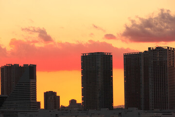 Fototapeta premium 芝浦マンション群