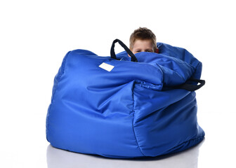 unique cocoon ball-shaped tool for development and sensory integration, equipped with two sturdy...