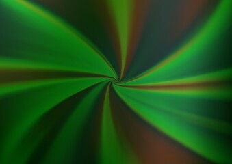 Light Green vector blurred shine abstract template.