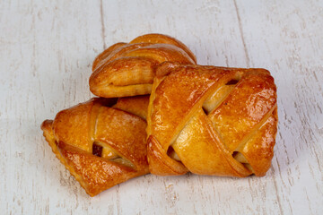 Delicious puff pastry