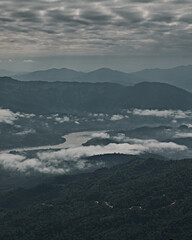 Top View at Doi Pha Tang in Chiangrai Province