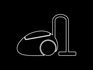 vacuum cleaner icon vector illustration eps10