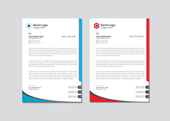Business and Office letterhead templates for your project design