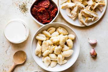 Fresh homemade gnocchi