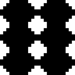 Obraz premium Inca crosses seamless pattern. Ethnic ornament. Folk background. Geometric wallpaper. Grid image. Tribal motif. Ancient mosaic. Digital paper, web design, textile print, abstract. Vector work