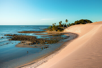 beach and sea